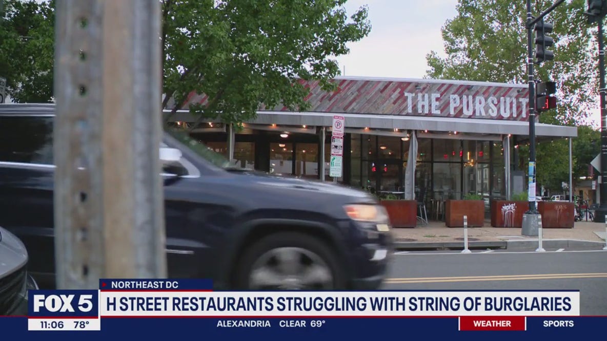 H Street restaurants struggling with string of burglaries